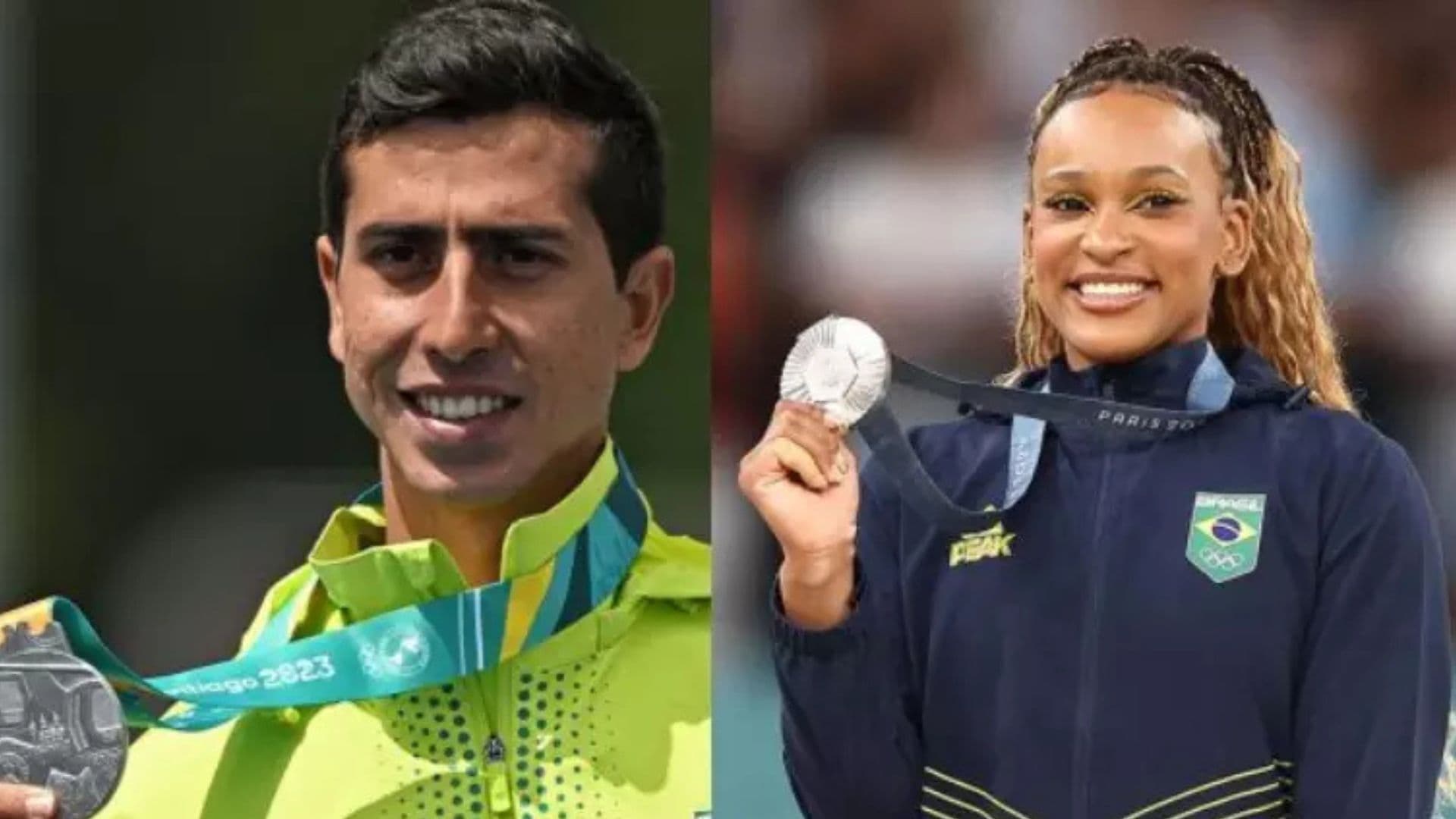 Rebeca Andrade Caio Bonfim Olimpíadas 2024