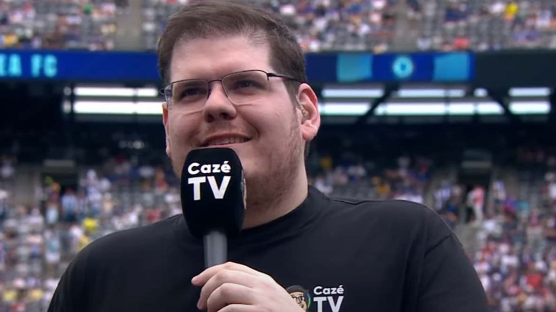 Cazé irá transmitir jogos da Copa