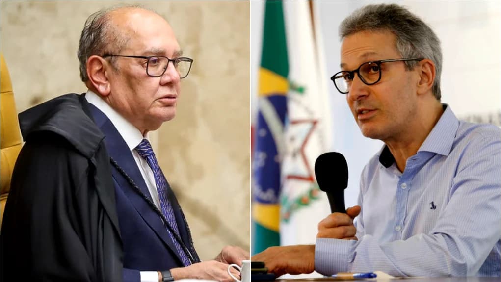 Gilmar Mendes e Romeu Zema