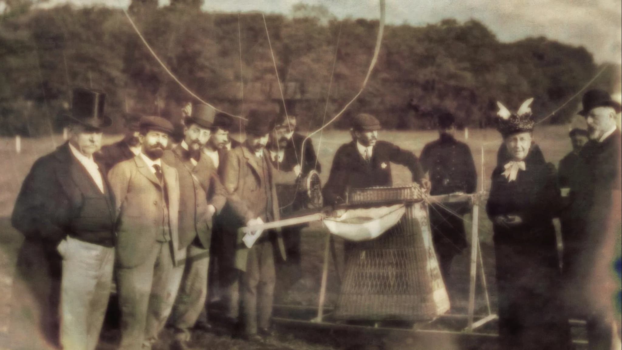 Santos Dumont, Princesa Isabel e o Conde D'Eu