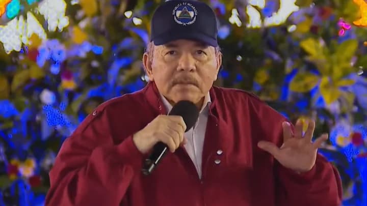 Daniel Ortega, presidente da Nicarágua que se tornou ditador