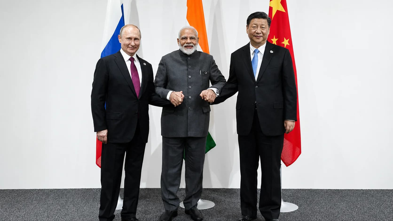 Putin, Modi e Xi
