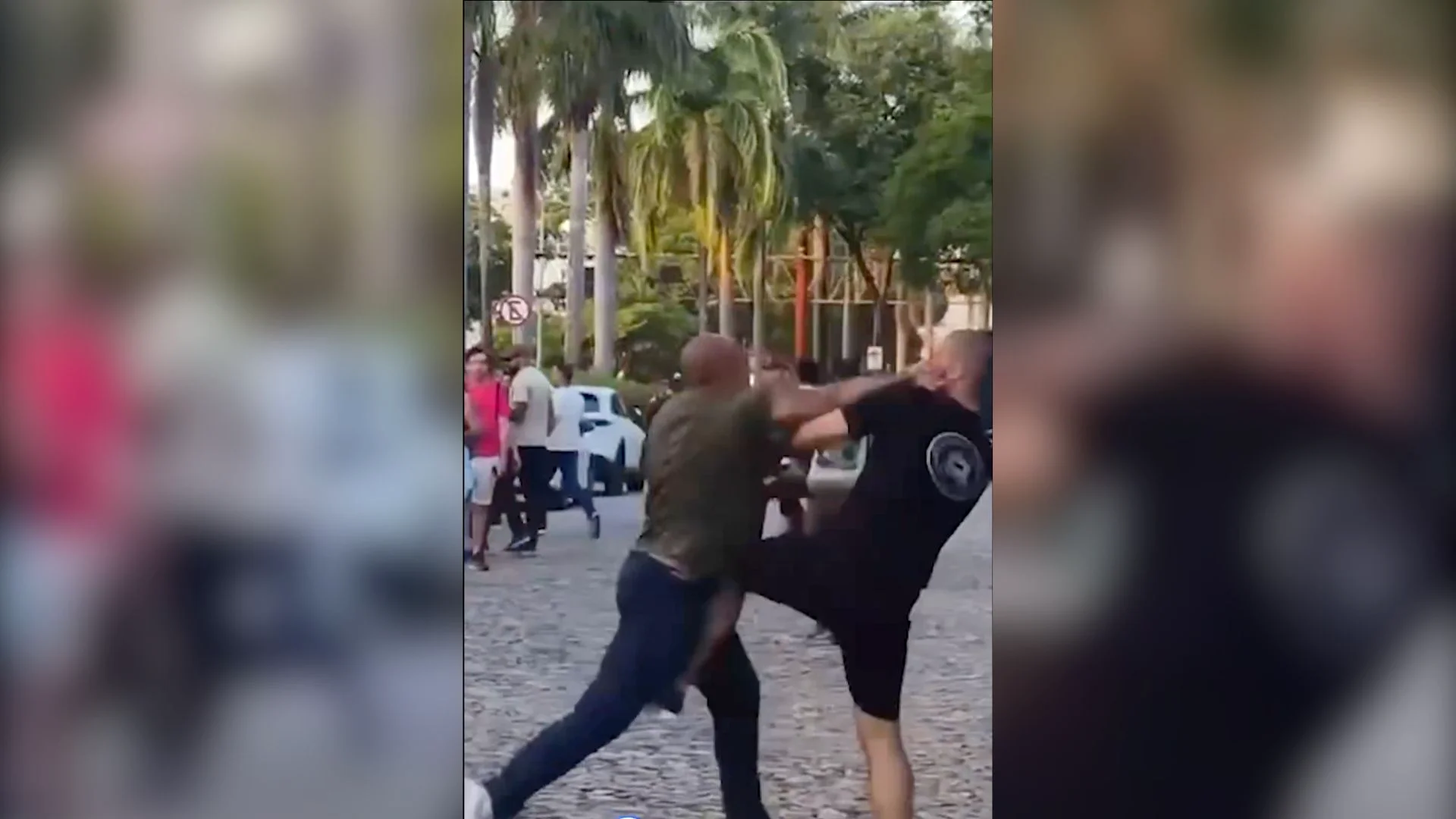 Pré Candidato Douglas Garcia brigando na UFMG