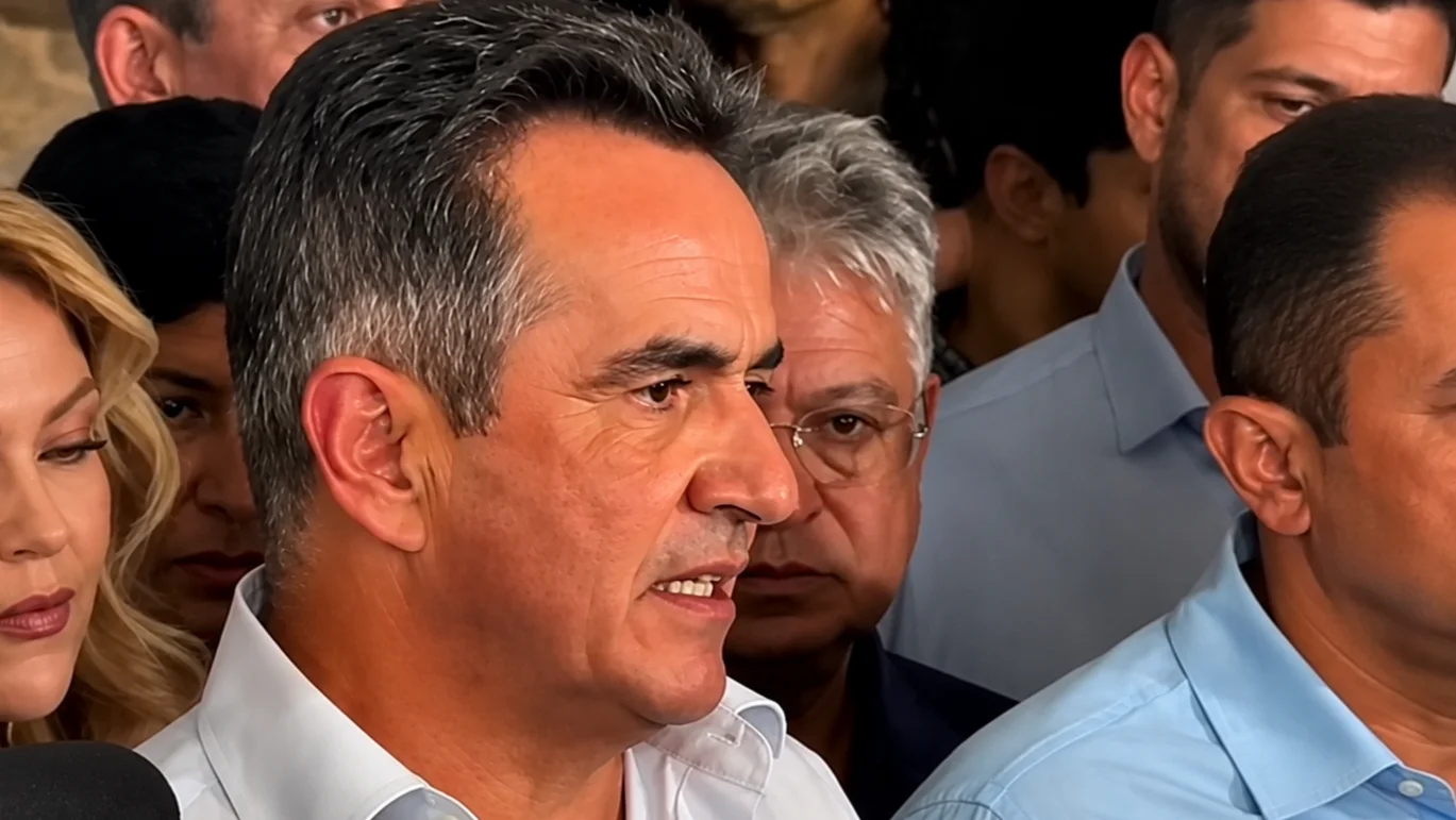 Xiro Nogueira fazendo sua promessa de renunciar caso seja pego em corrupção