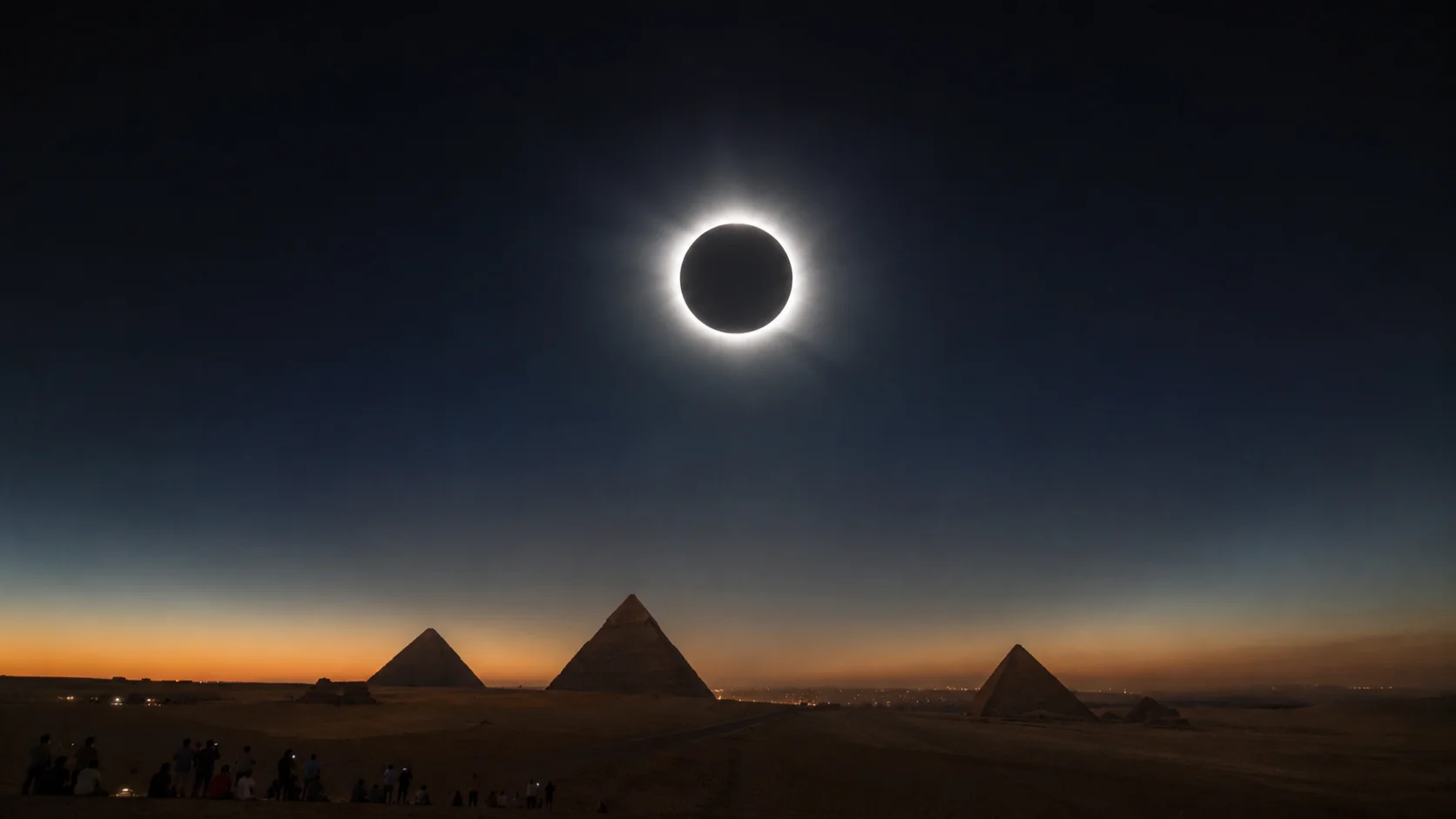 Eclipse solar no egito
