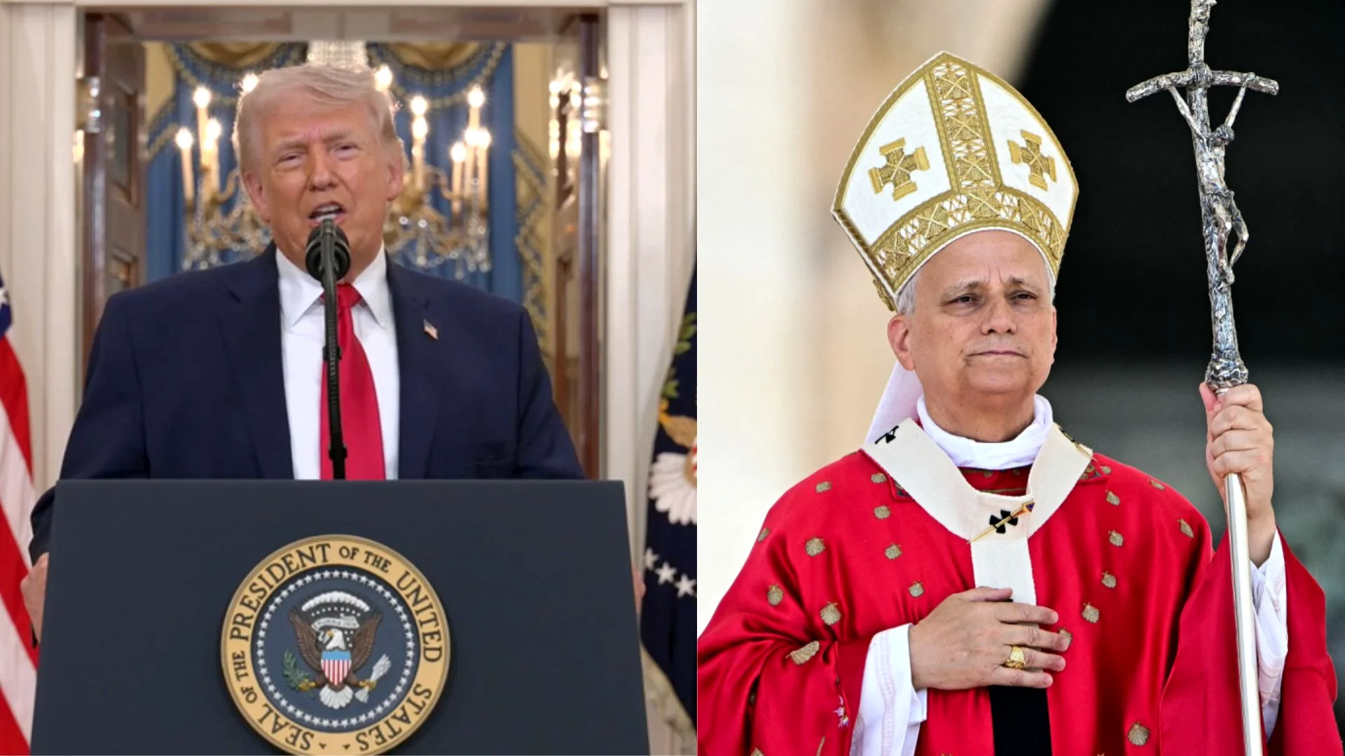 "Se eu não estivesse na Casa Branca, ele não estaria no Vaticano", afirma Trump sobre Leão XIV