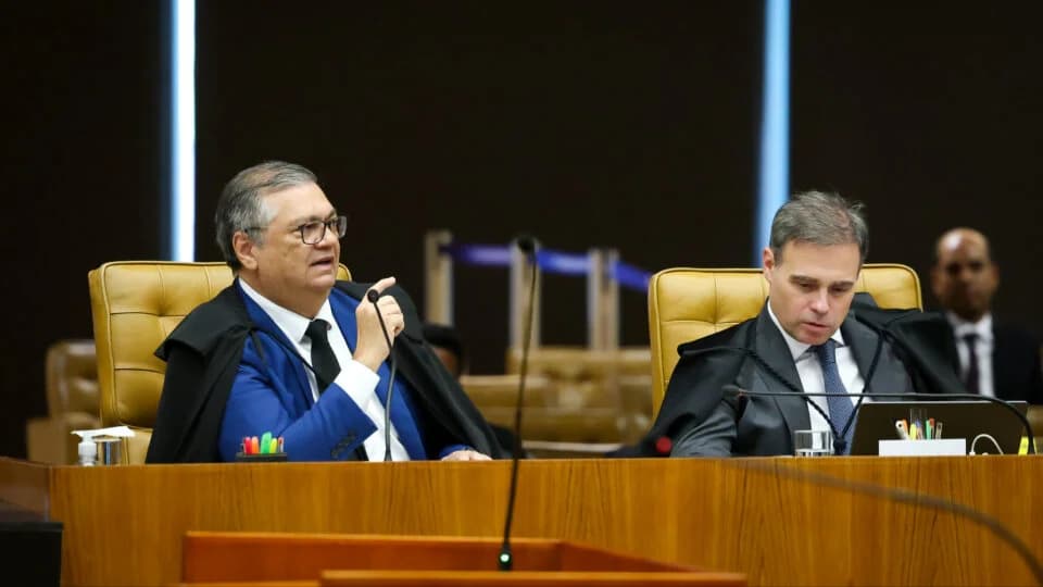 Flávio Dino e André Mendonça