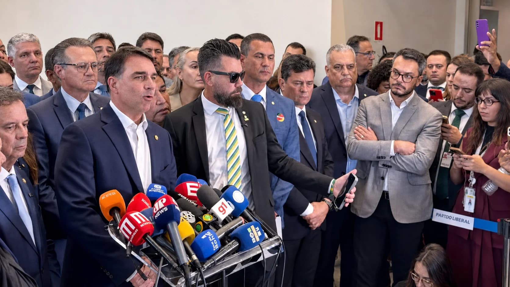 Entrevista do Flávio Bolsonaro