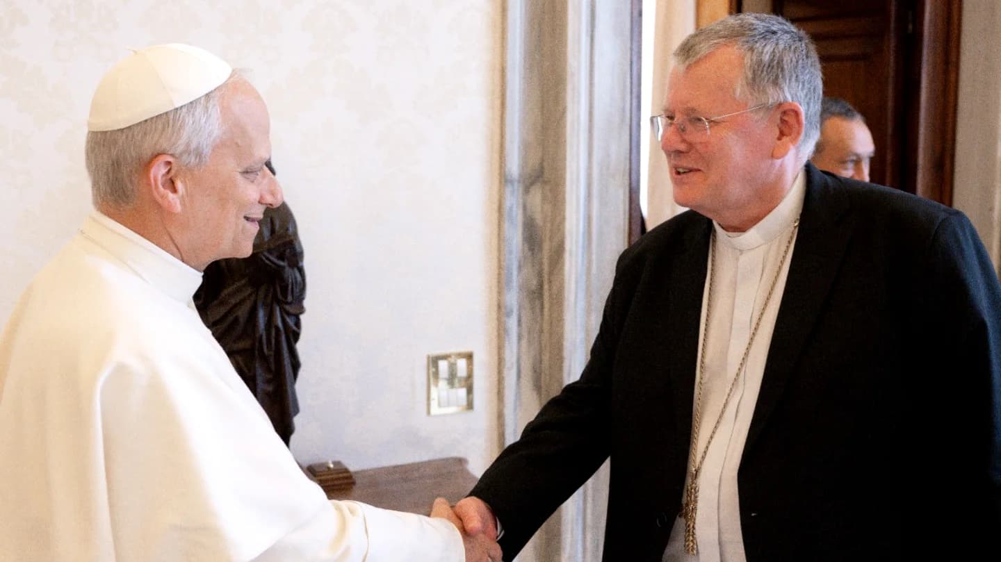 papa Leão XIV e Dom Jaimer