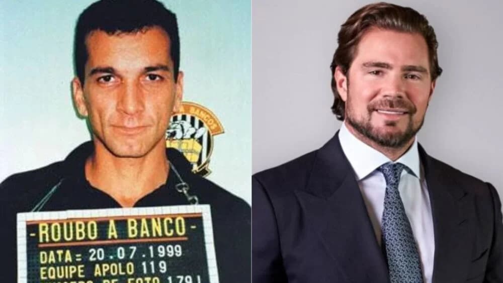 Marcola ao lado de Daniel Vorcaro