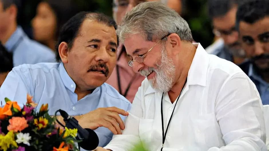 Daniel Ortega e Lula