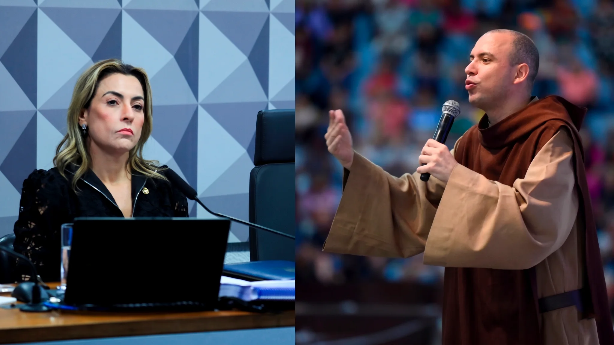 Soraya Thronicke e Frei Gilson