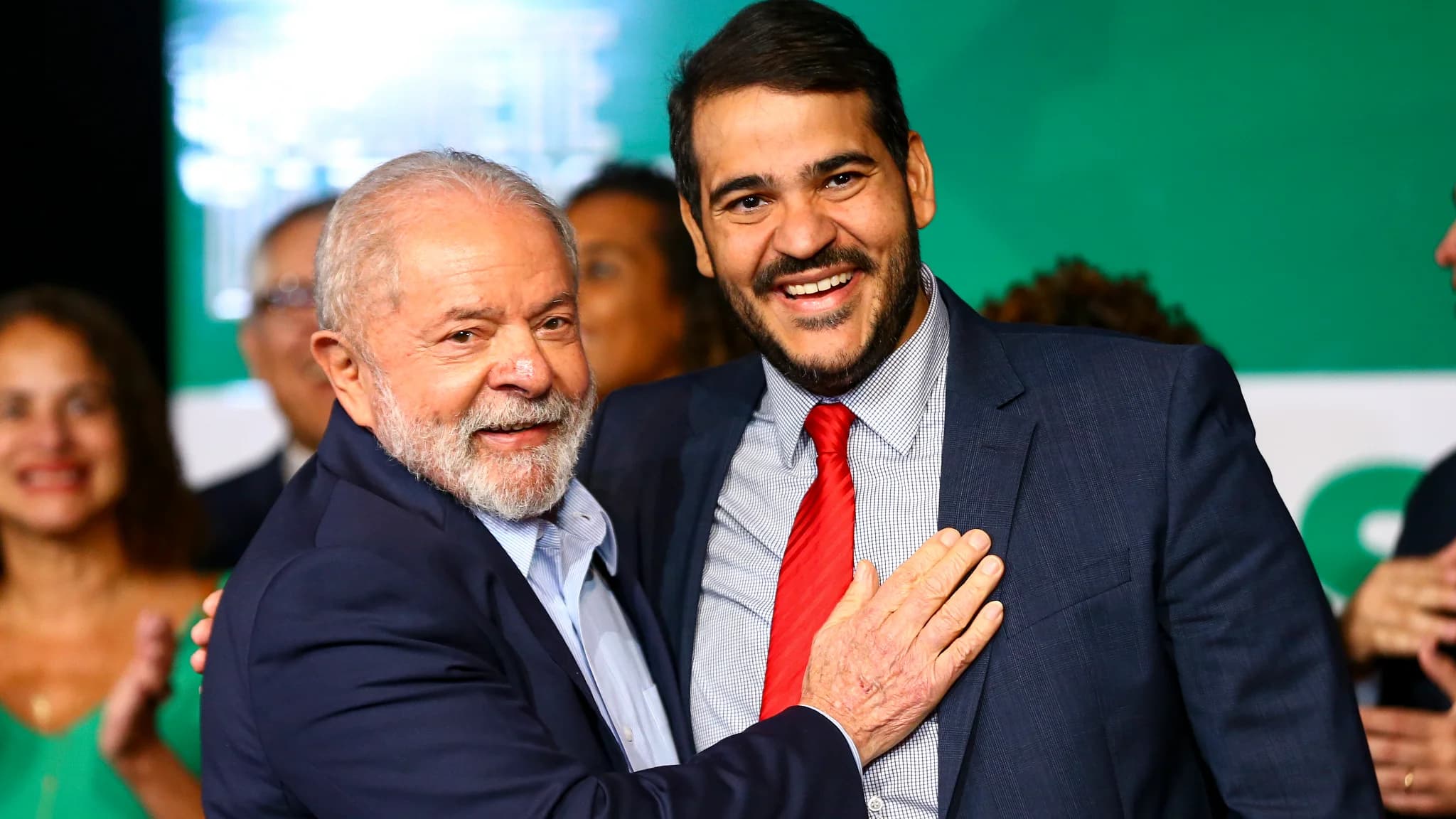 Lula e Jorge Messias