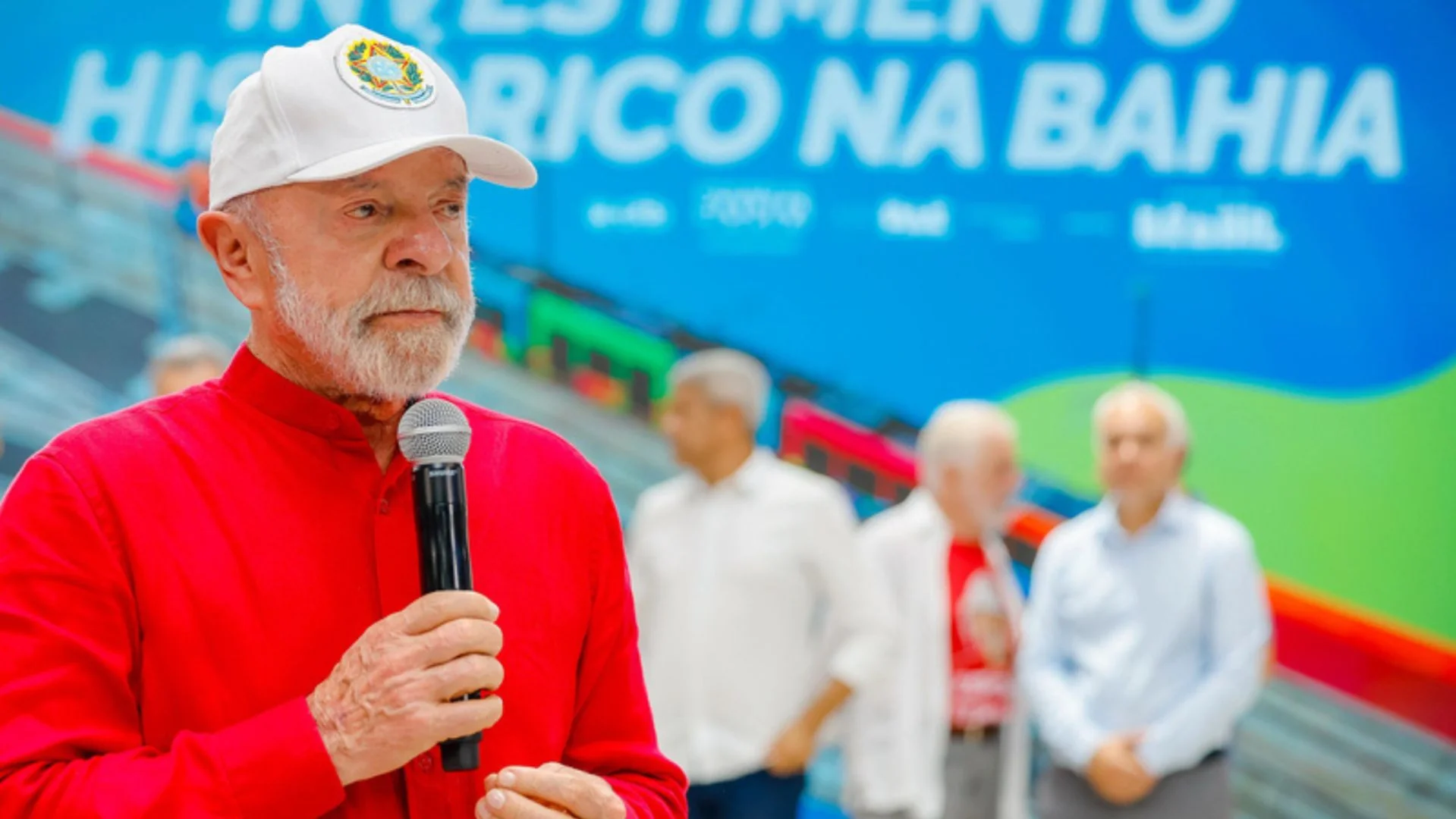 Presidente Lula em campanha na Bahia