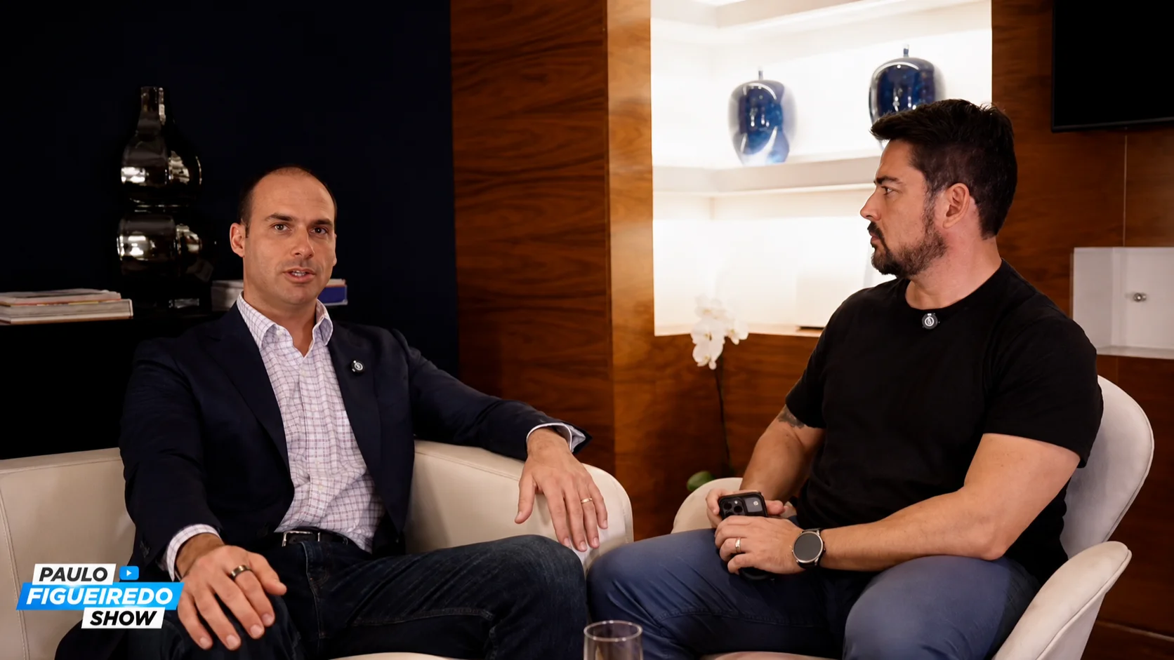 Eduardo Bolsonaro e Paulo Figueiredo