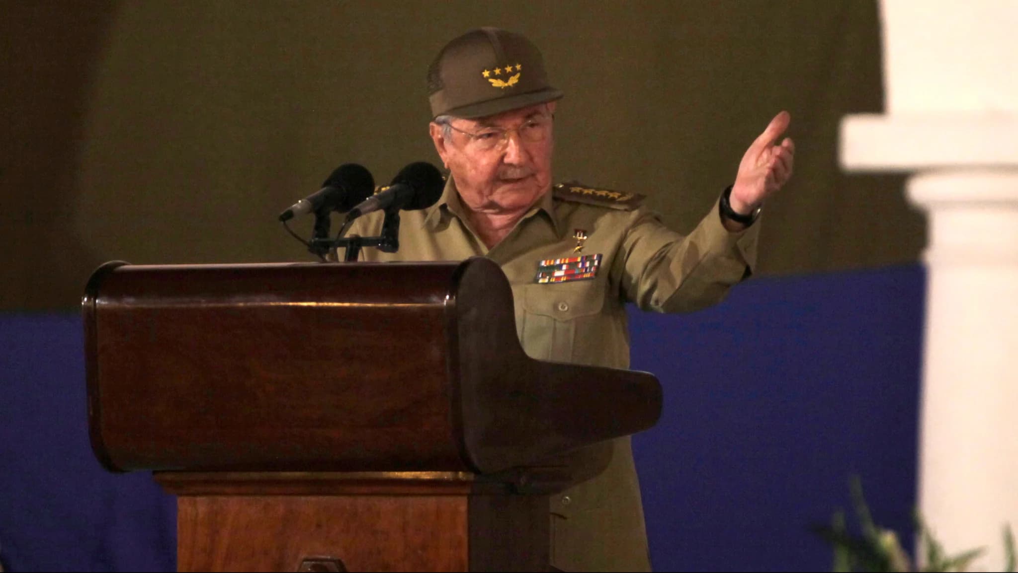 Raúl Castro foi condenado pelos eua