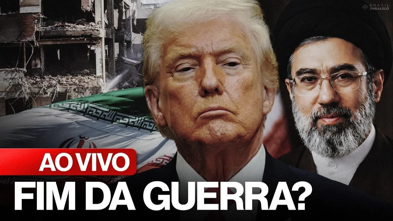 Trump expõe colapso do Irã e afirma que a guerra chegou ao fim