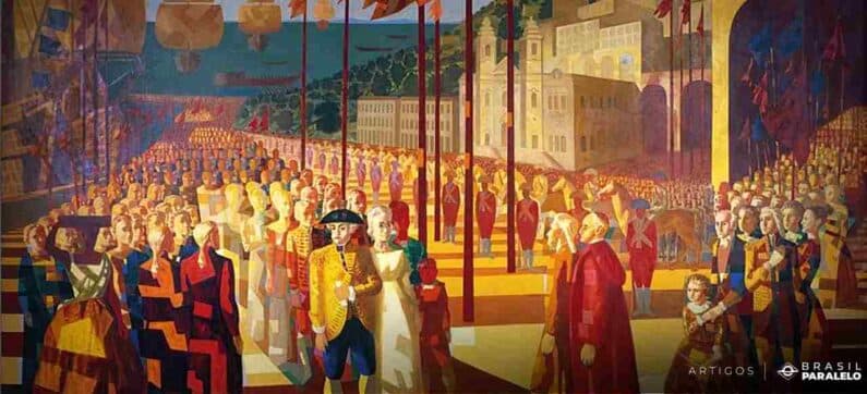 Vinda da família real para o Brasil