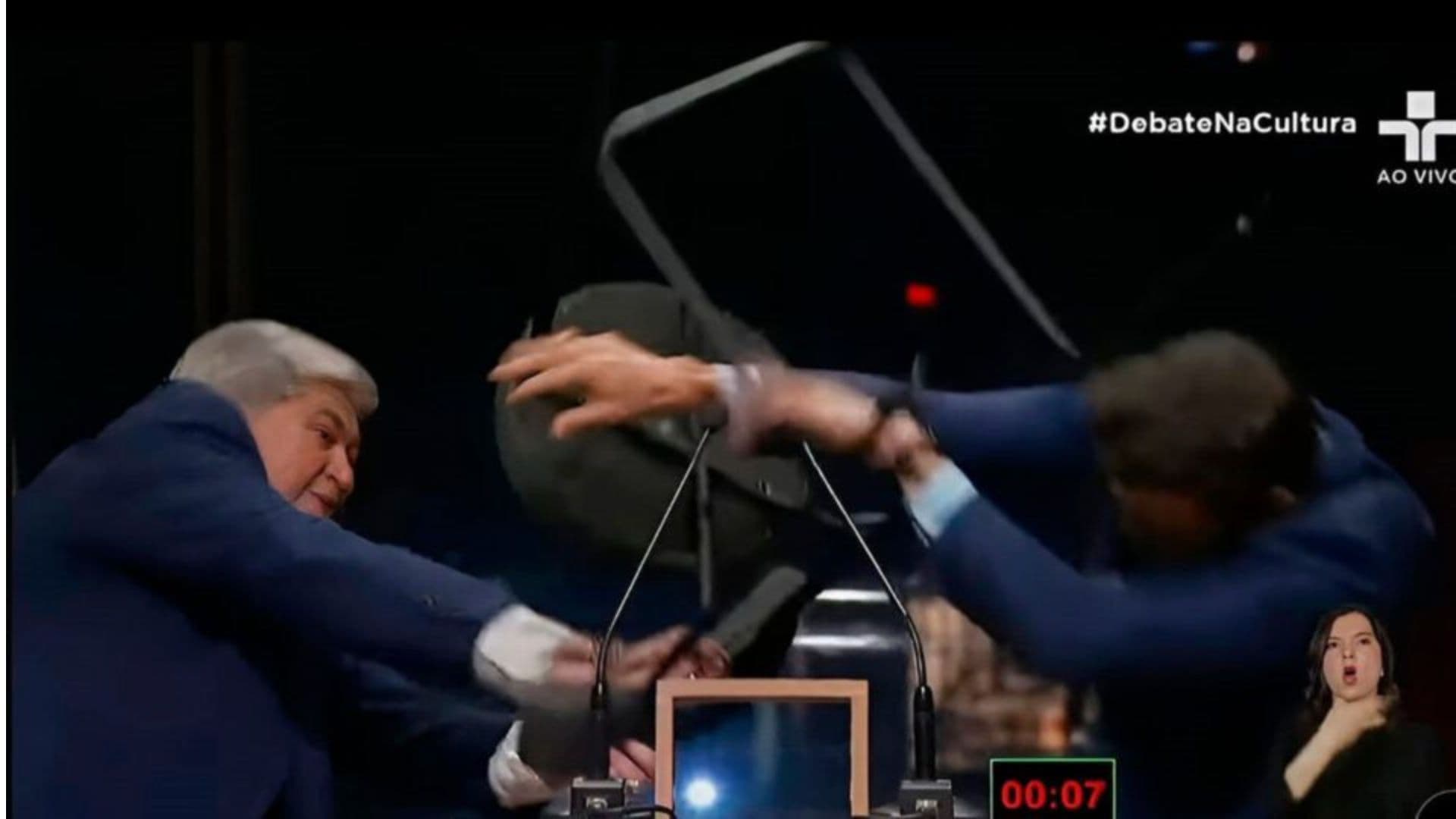 Cadeirada Datena em Pablo Marçal