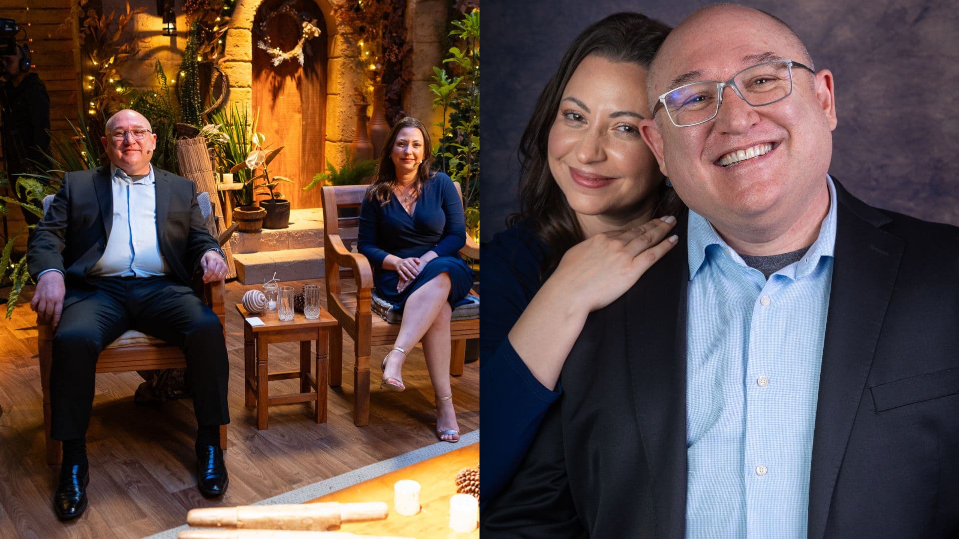 Família por adoção:Michele não conseguia ter filhos, passou por cirurgias, tirou o útero, mas hoje é mãe de quatro crianças. Ela e o marido aparecem na foto.