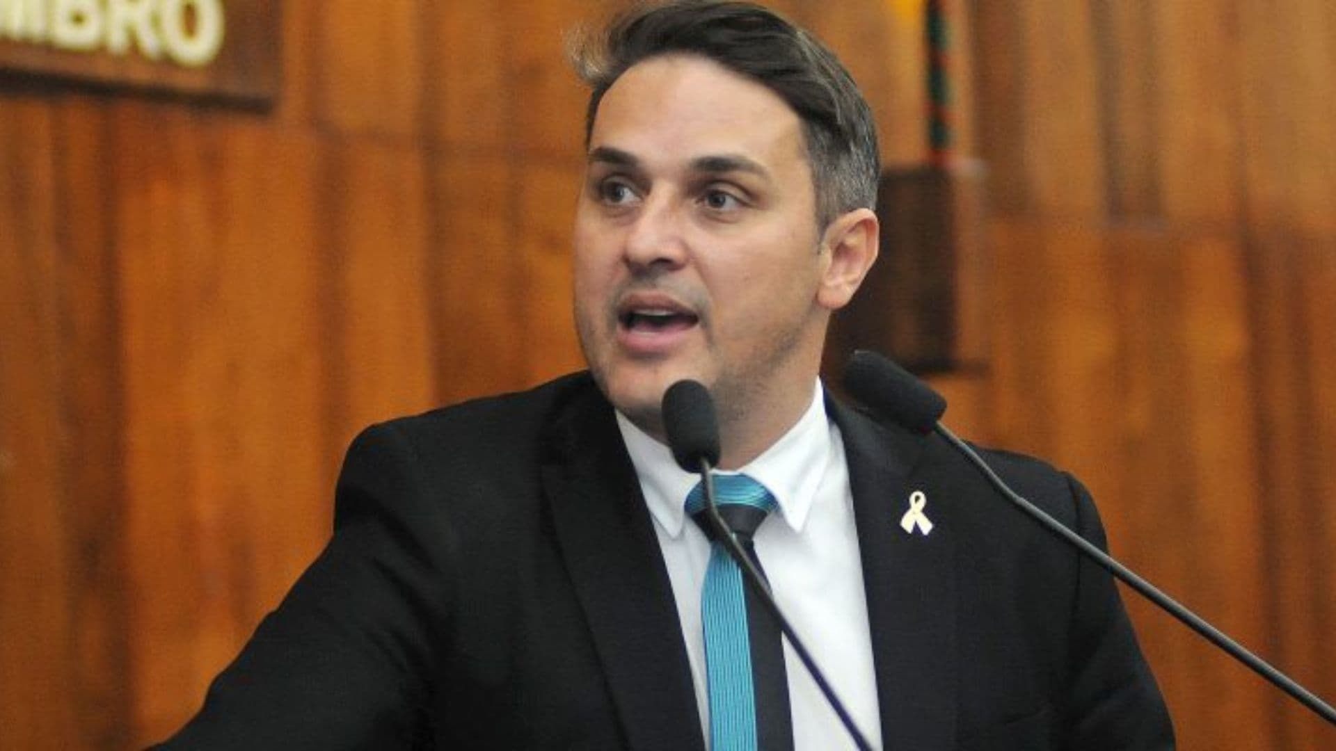 Coronel Zucco, o líder da oposição na Câmara dos Deputados.