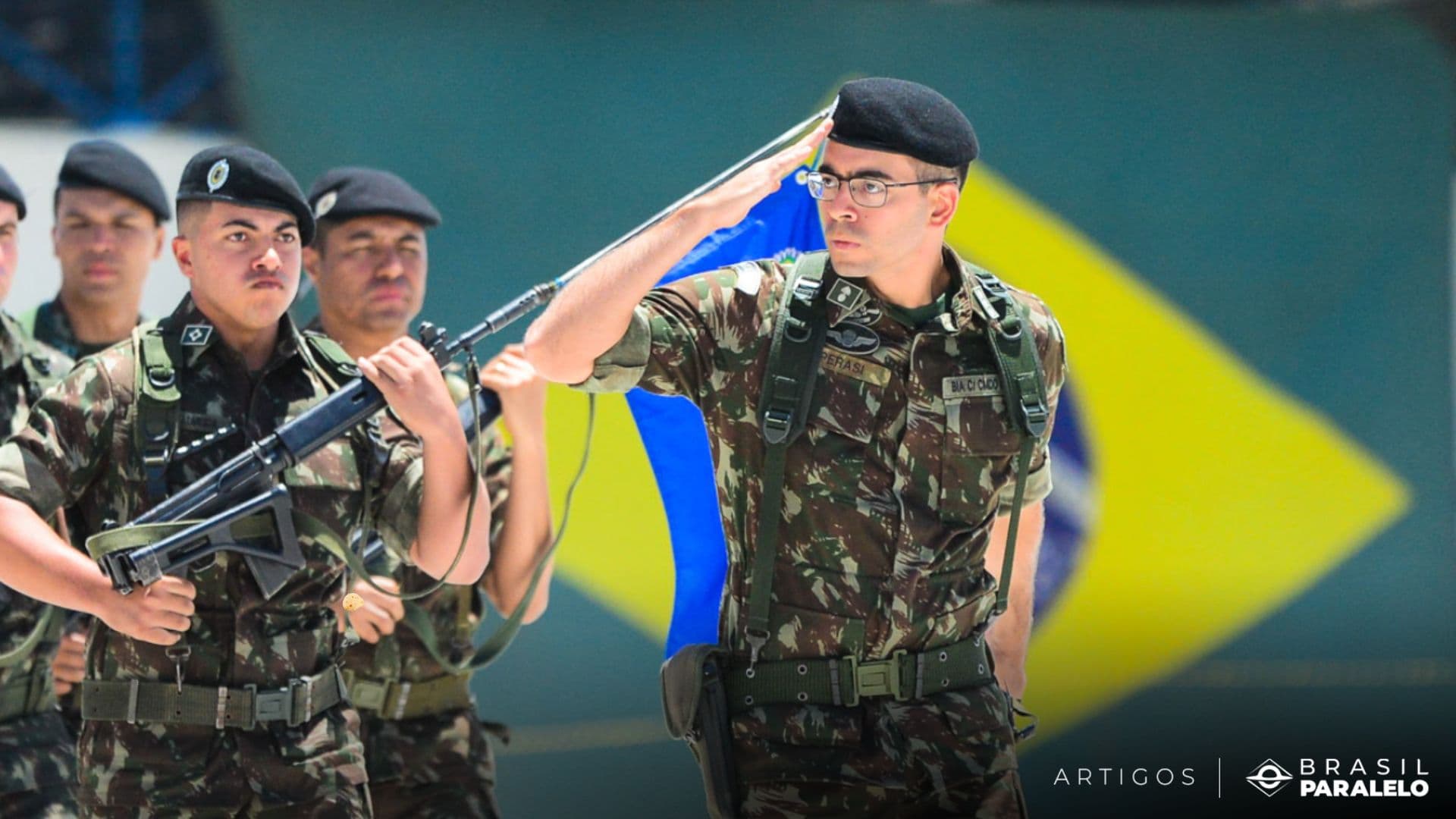 Continência exército MST