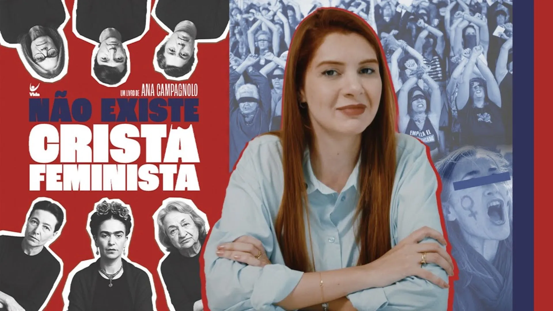 Ana Campagnolo lança novo livro "Não existe Cristã Feminista".