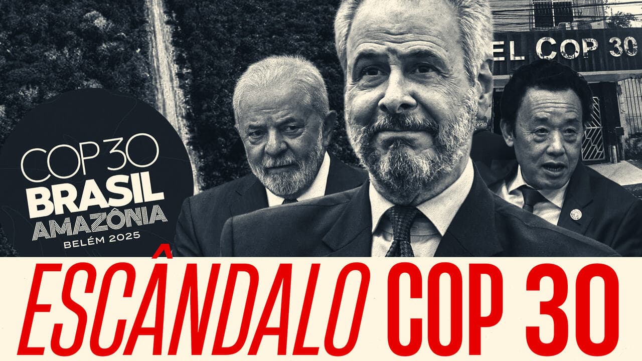 COP30 no Brasil: falta de estrutura, ideologia ambientalista e brigas com países estrangeiros.
