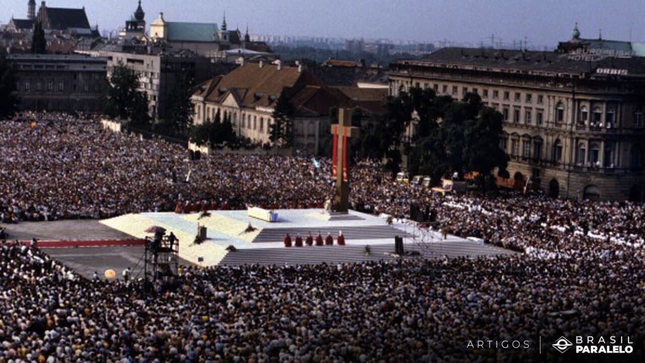 A oração que abalou o Império comunista: João Paulo II reuniu 1 milhão de pessoas na Polônia para uma missa