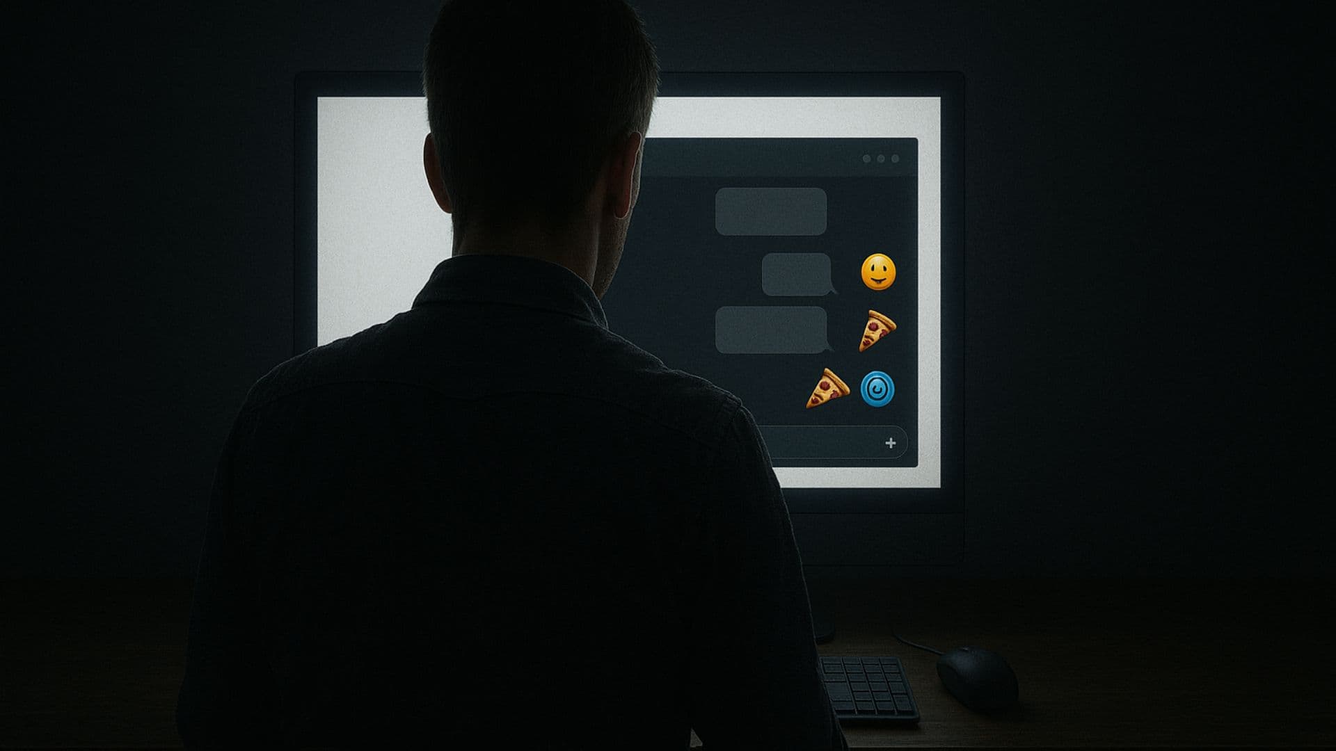 Pedófilo interagindo através das redes sociais e utilizando emojis considerados suspeitos