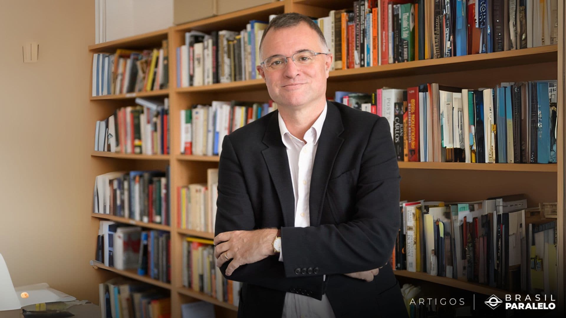 Mark Gilbert, finalista de um dos maiores prêmios de História, dá entrevista a Brasil Paralelo