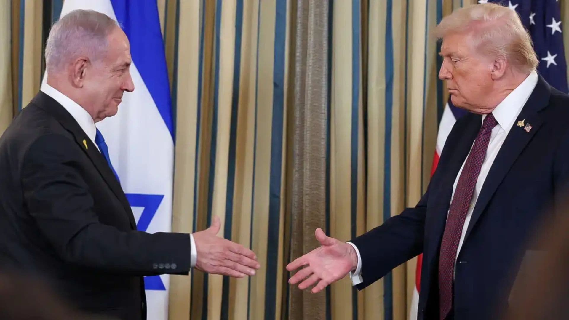 Trump e Netanyahu se reúnem na Casa Branca