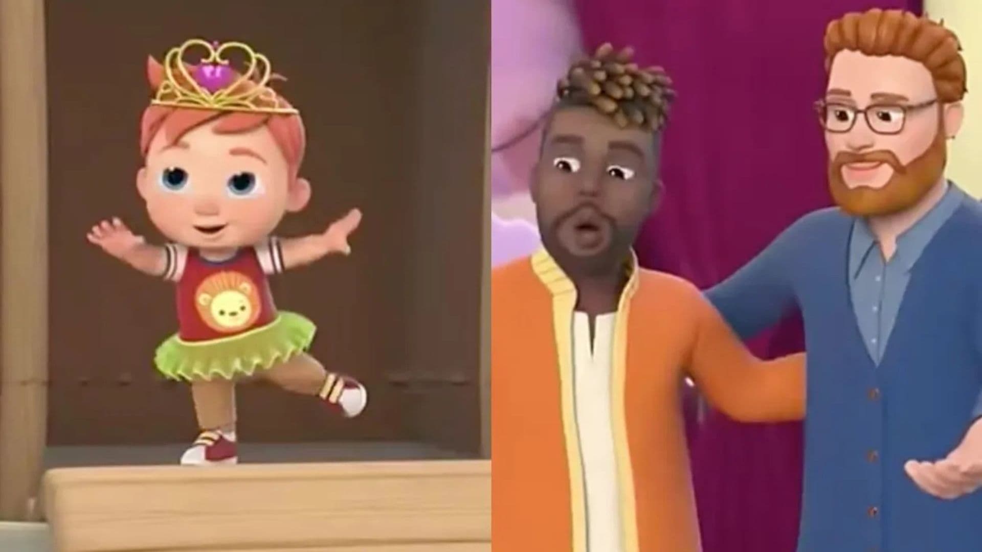 Ceda no desenho CocoMelons que mostra pais gays fazendo um menino se vestir como menina