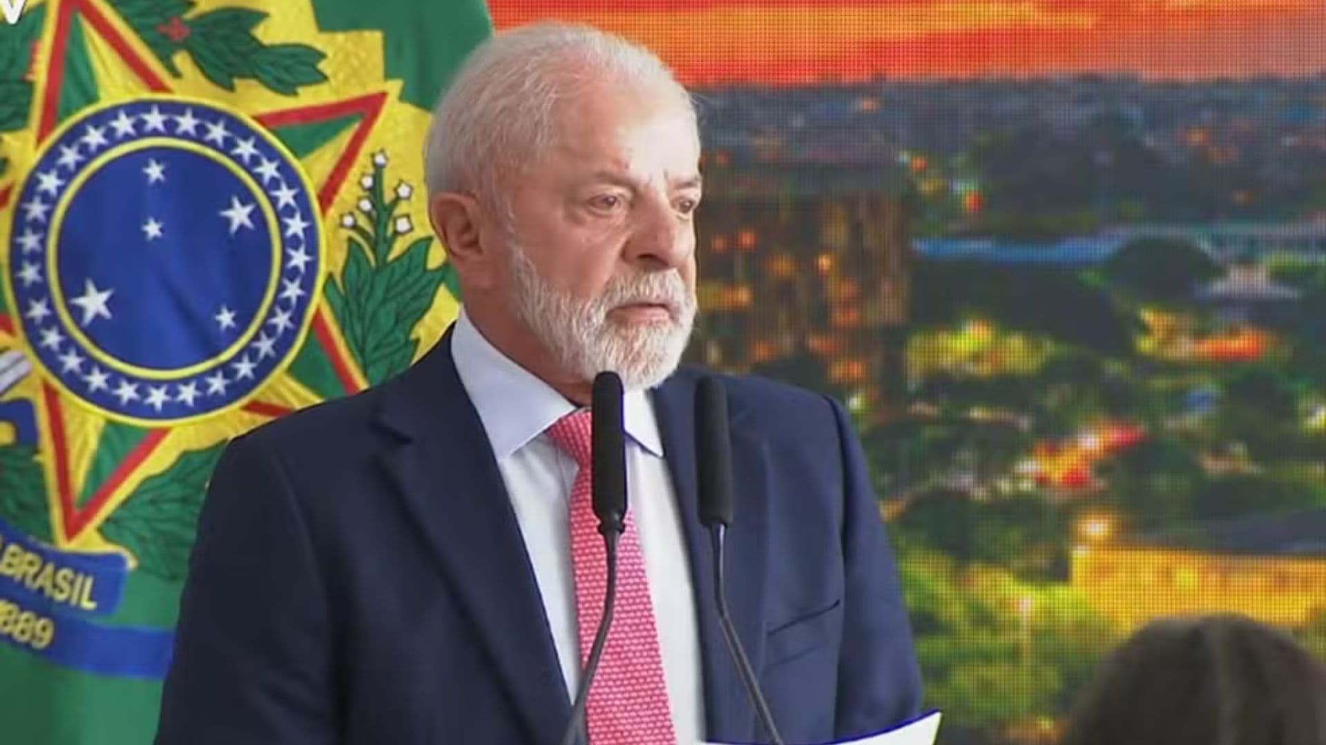 Lula durante evento do 8 de janeiro, presidente aproveitou para vetar PL da Dosimetria