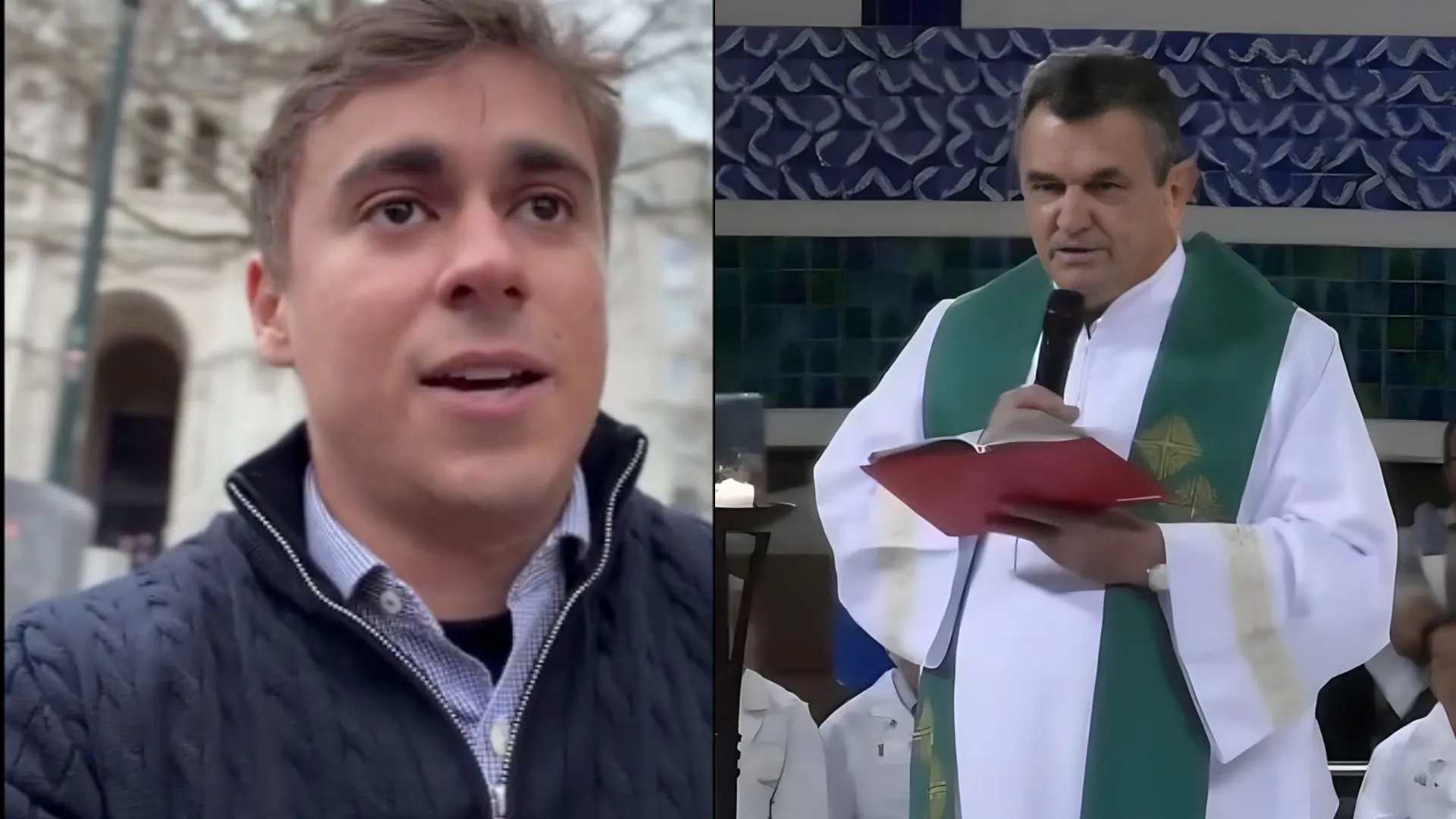 Nikolas Ferreira e Padre Ferdinando