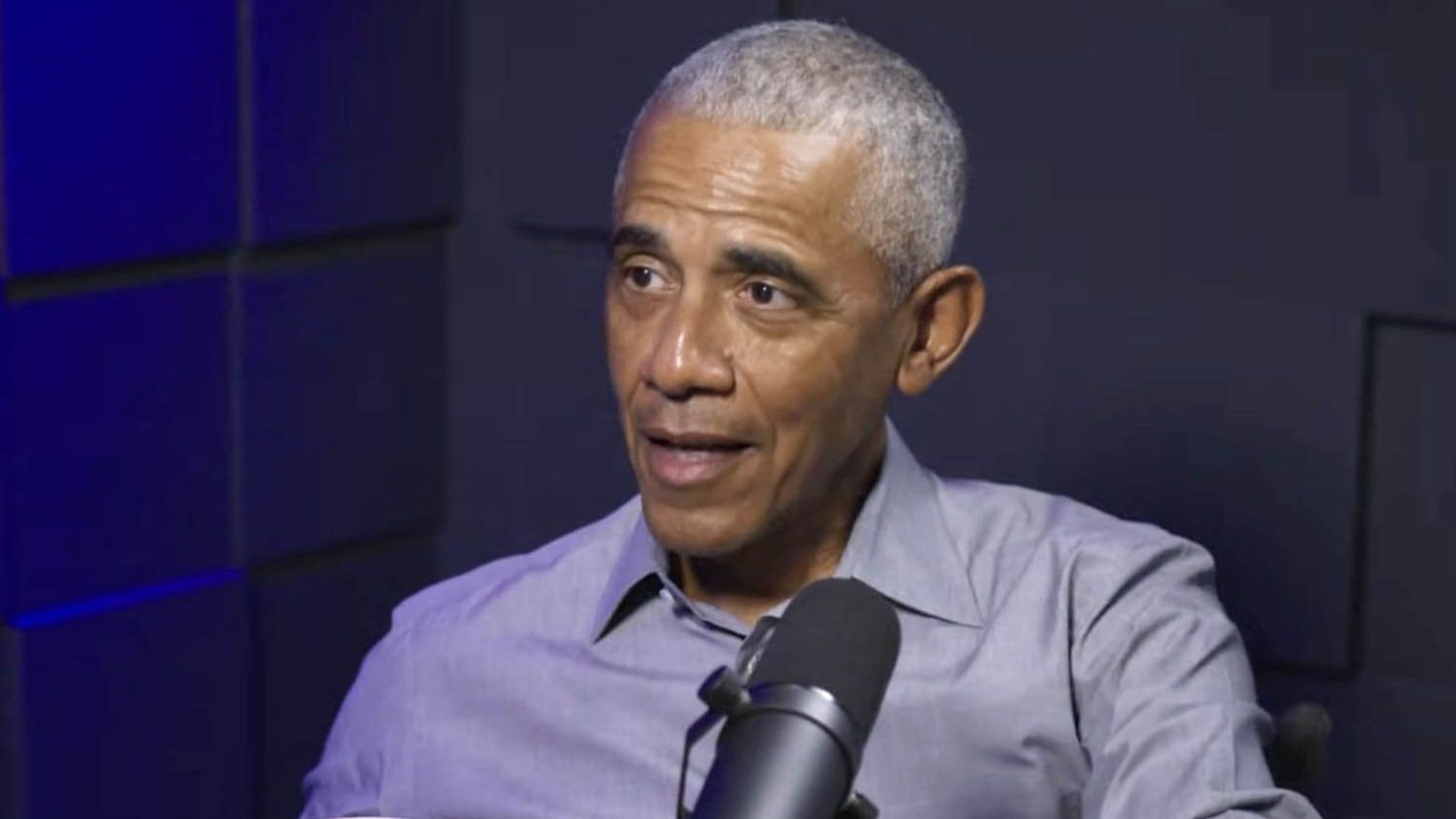 Obama falando em podcast sore vida alienígena