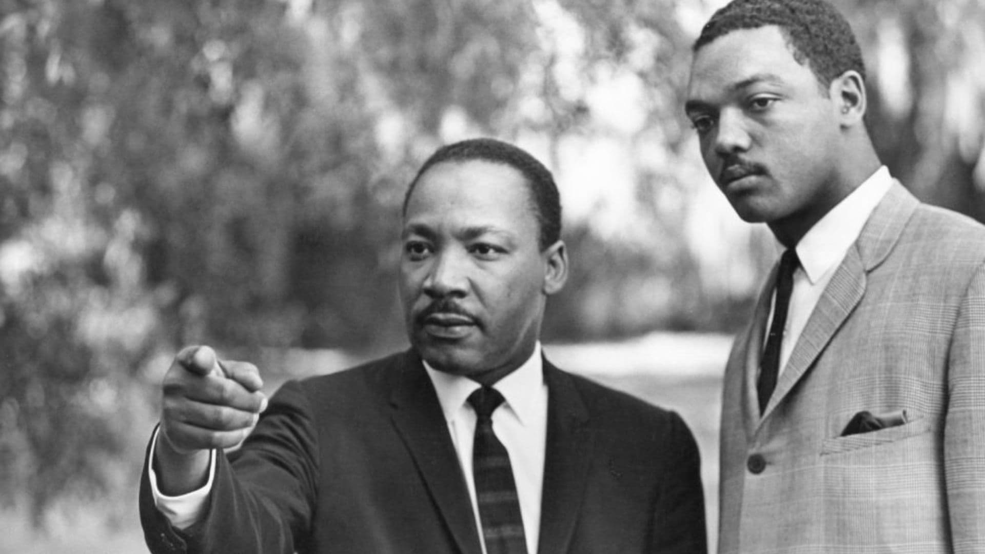 Martin Luther King e Jesse Jackson