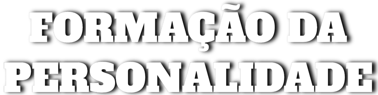 Formação da Personalidade